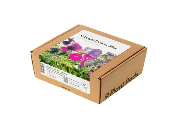 Click Grow Click and Grow Smart Garden Refill, pakke med 9 - en blanding af lyse blomster til velduftende indendørs dyrkning hele året rundt