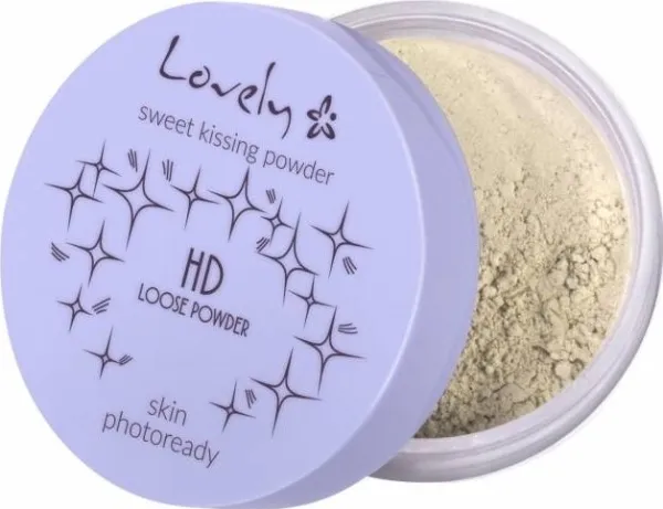 LOVELY_Sweet Kissing Powder HD Loose Powder Skin Photoready transparent mattifying mineral face powder 5.5g