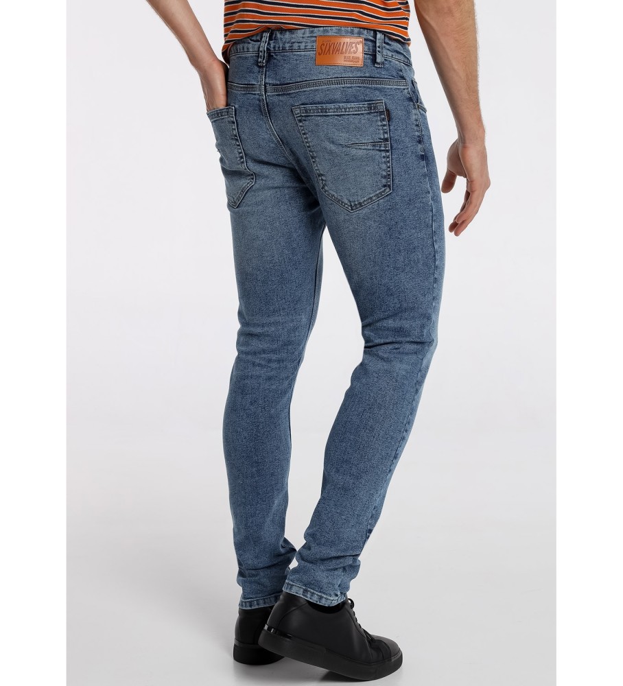 Calça Jeans Skinny Six Valves 131732 Azul