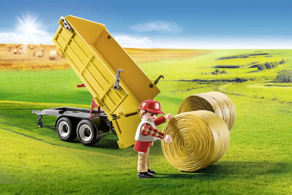 TRACTEUR AVEC REMORQUE - 9317