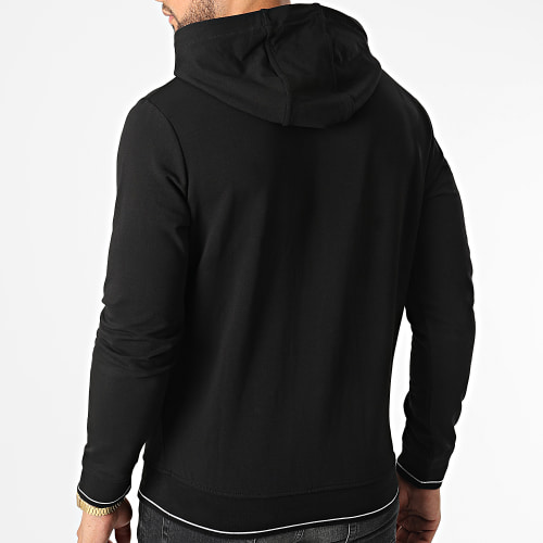 Veste Zippée Capuche 8NZM82-ZJH3Z Noir