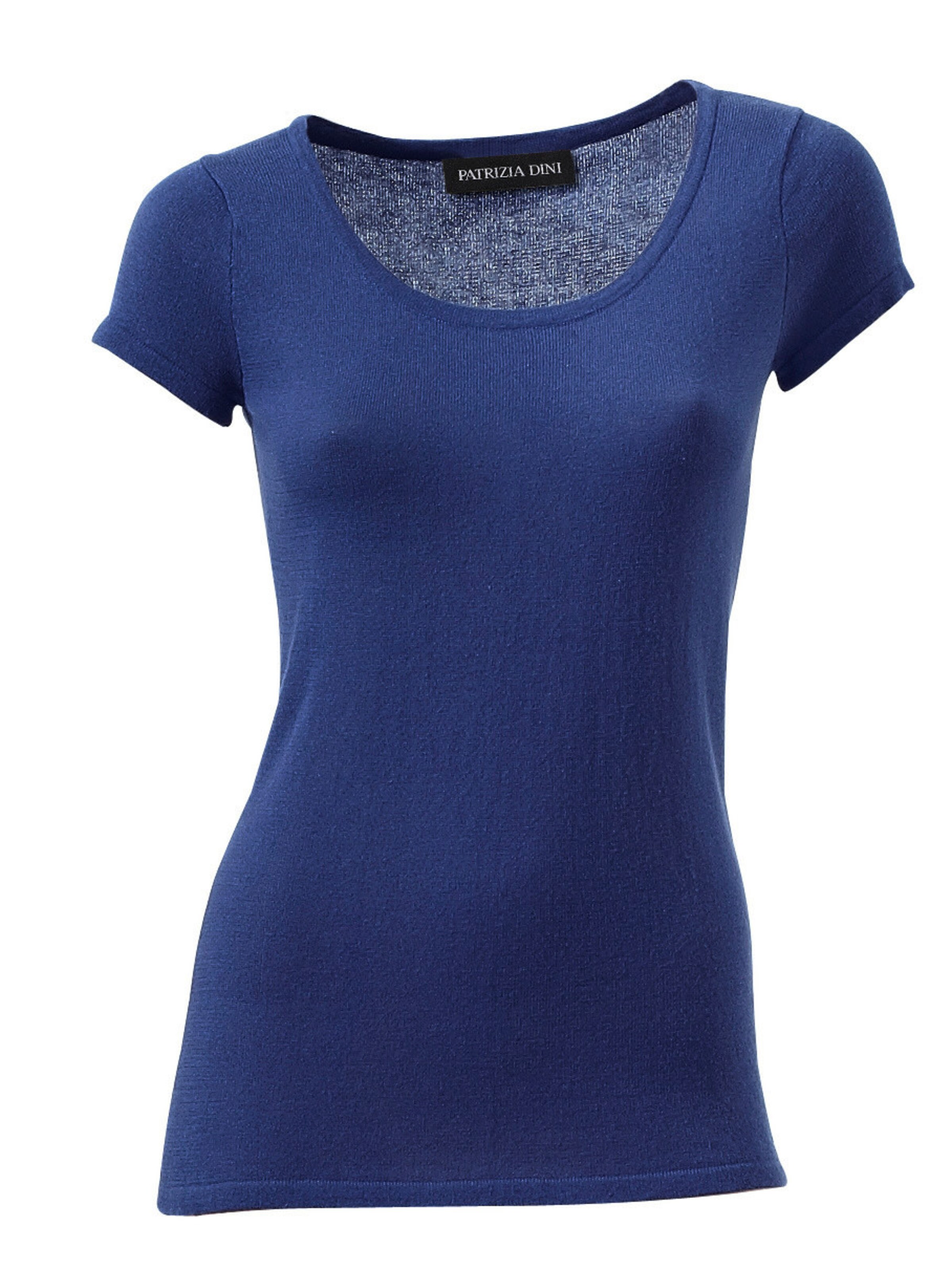 heine Strick-Twinset in royalblau