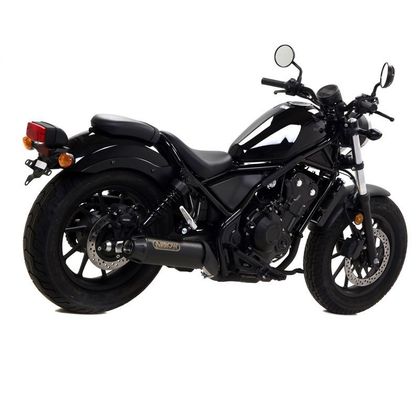 Silencieux Arrow Rebel Dark embout carbon