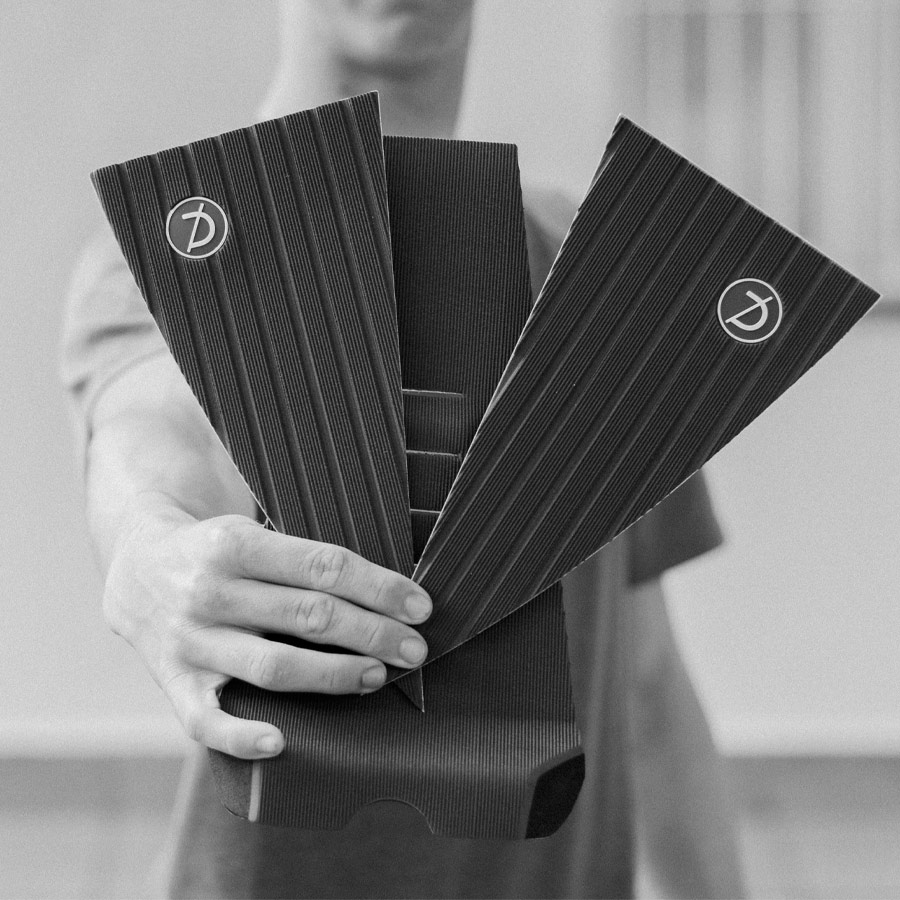 Deflow Black Pad - 3 pièces