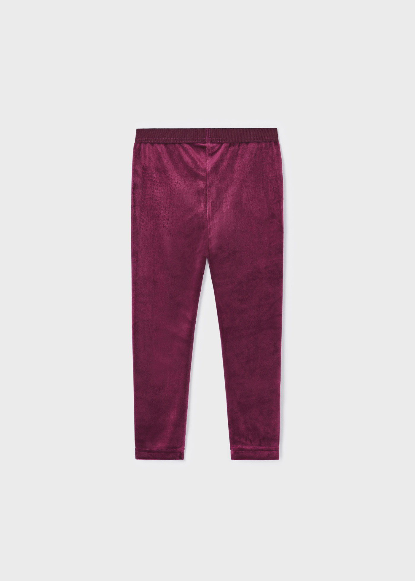 Leggings de veludo para meninas