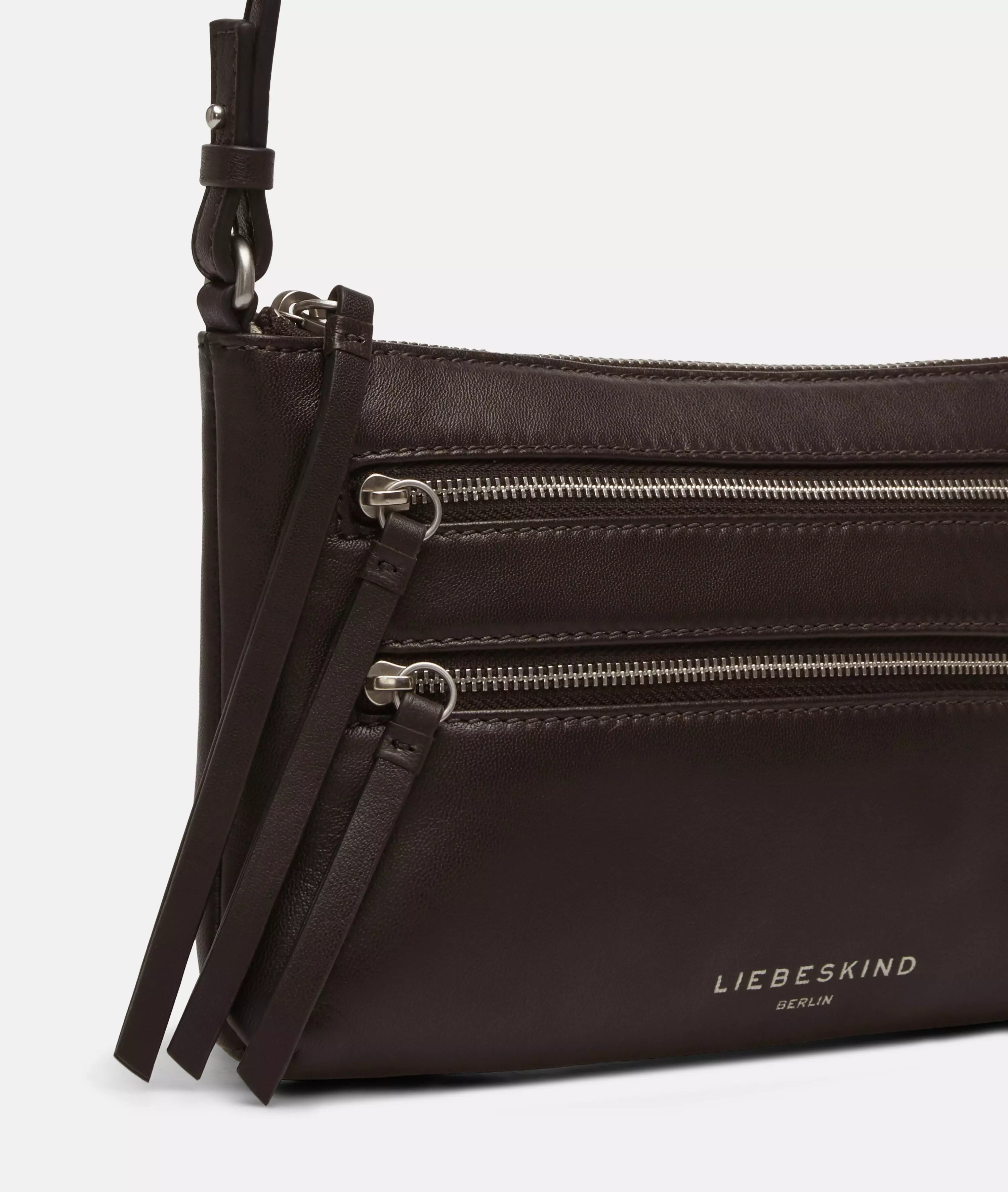 Crossbody Handy shoulder bag made from soft sheepskin