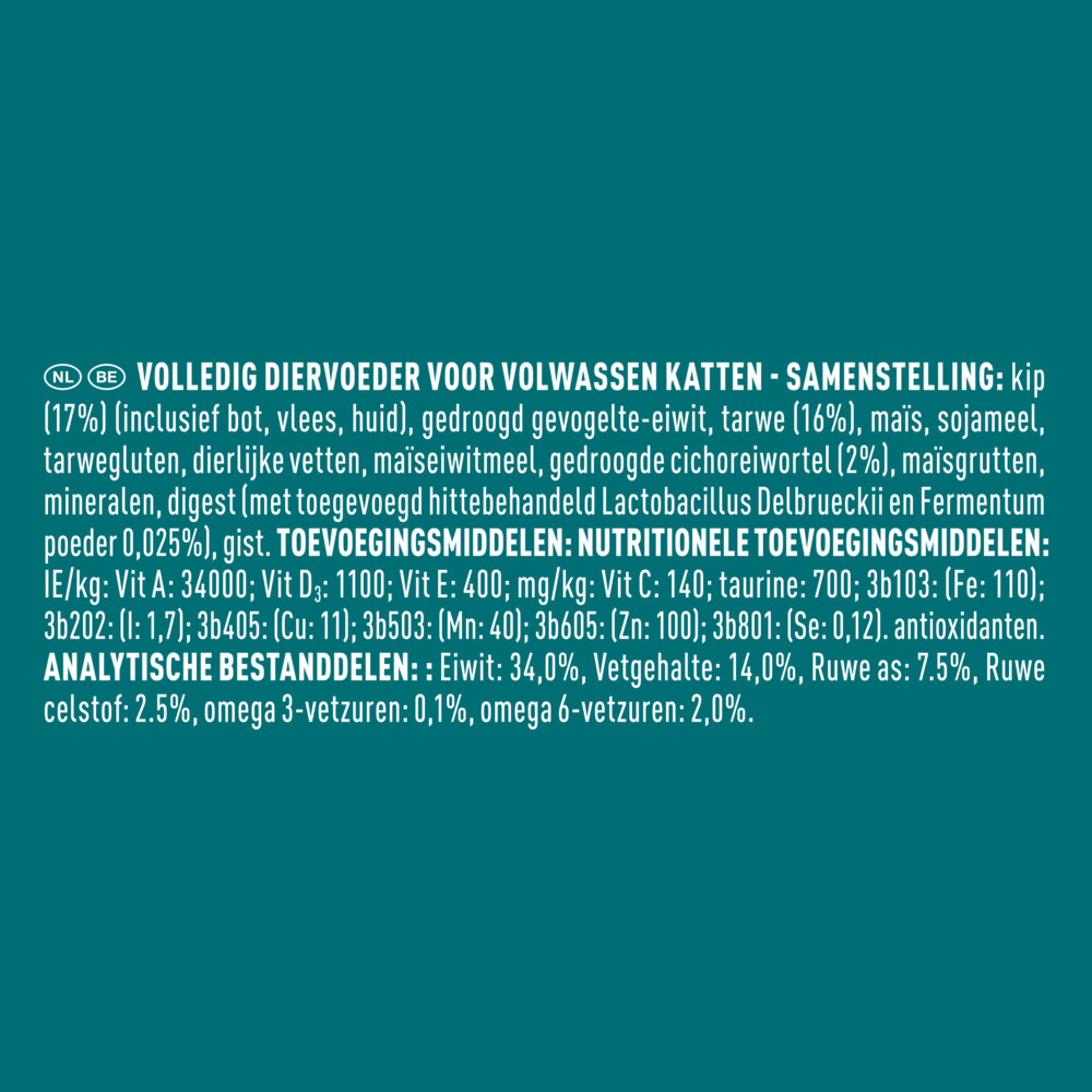 Purina ONE Adult Kip - Volkoren Granen800 gr