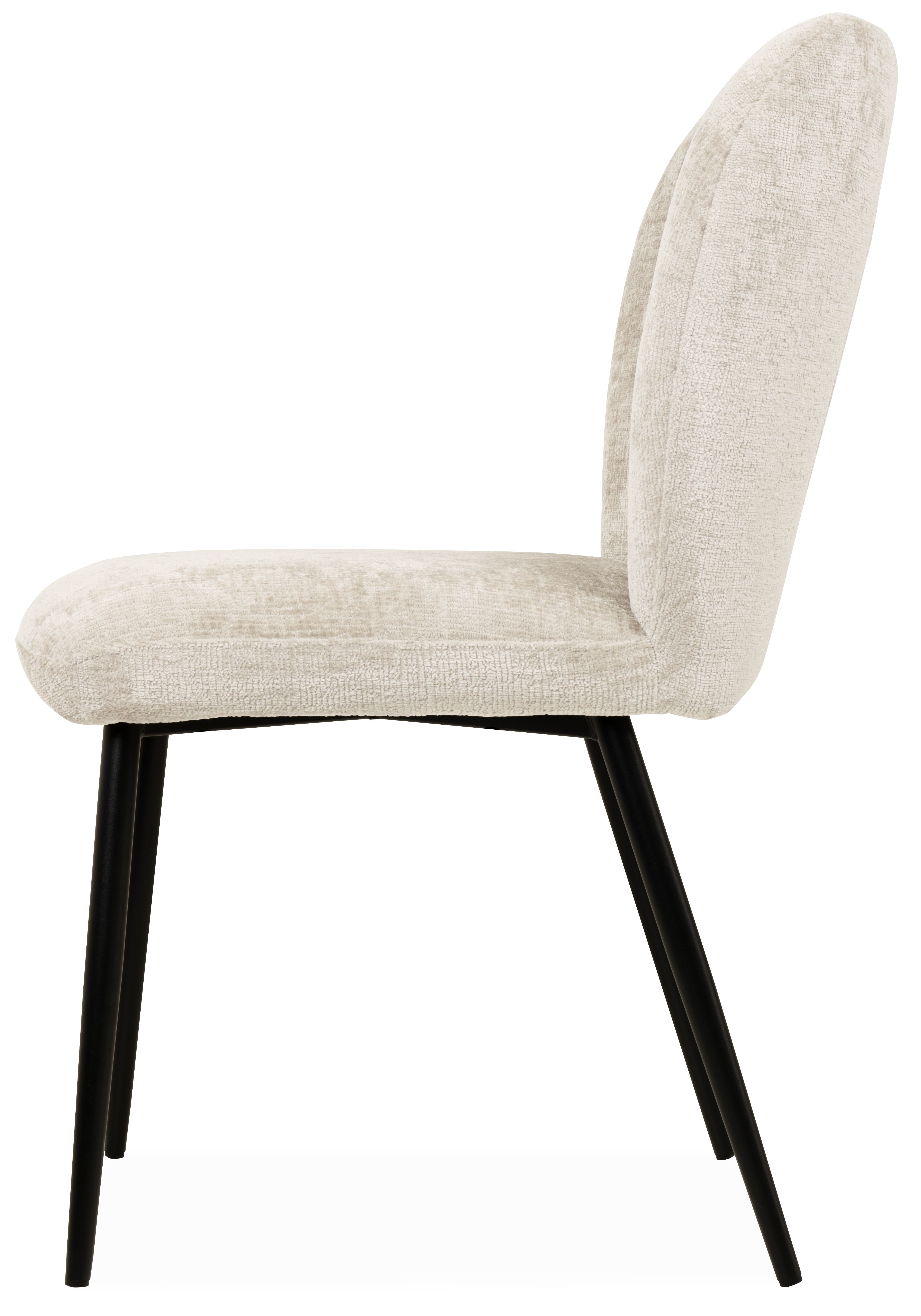 Eetkamerstoel Ivory Bobby B58.5 x D63 x H84.5 cm