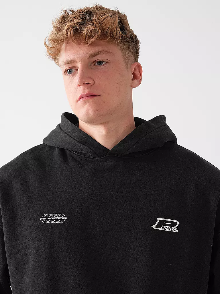 PEGADOR Kapuzensweater - Hoodie LANCE schwarz