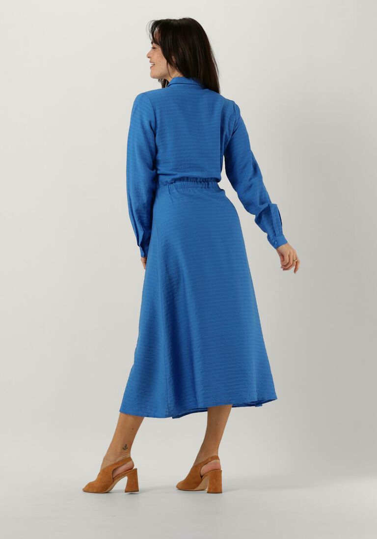 MOVES blauwe moves midi jurk tavilla 2785