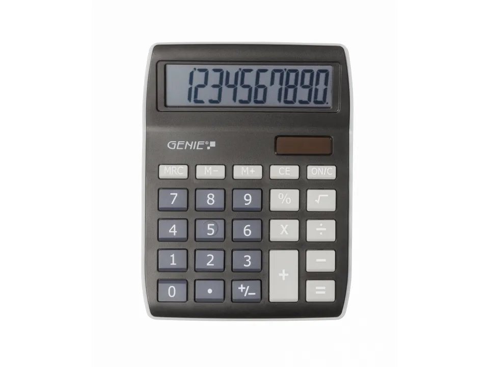 GENIE 840 BK - Skrivebords-regnemaskine
