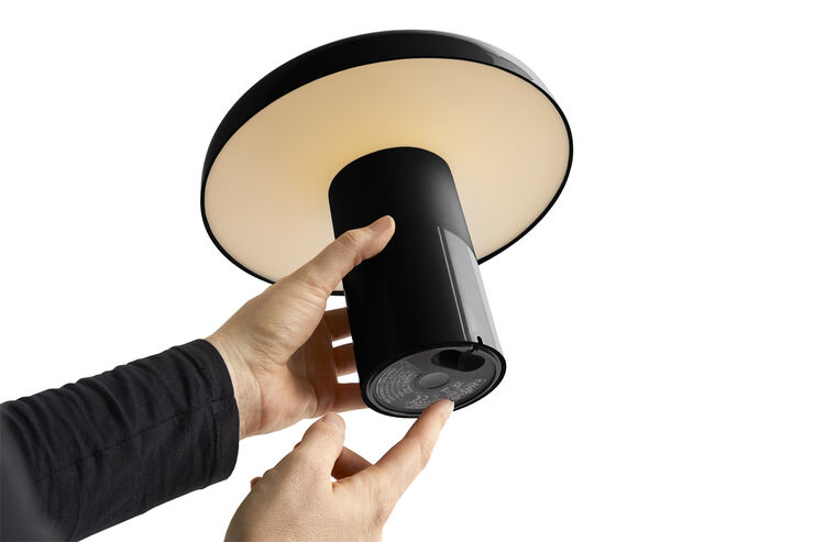 Hay Pao Portable Table Lamp Black