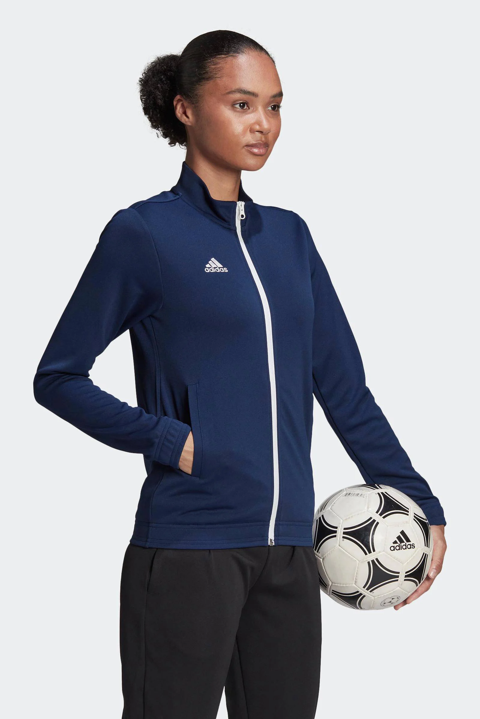 adidas sportvest donkerblauw