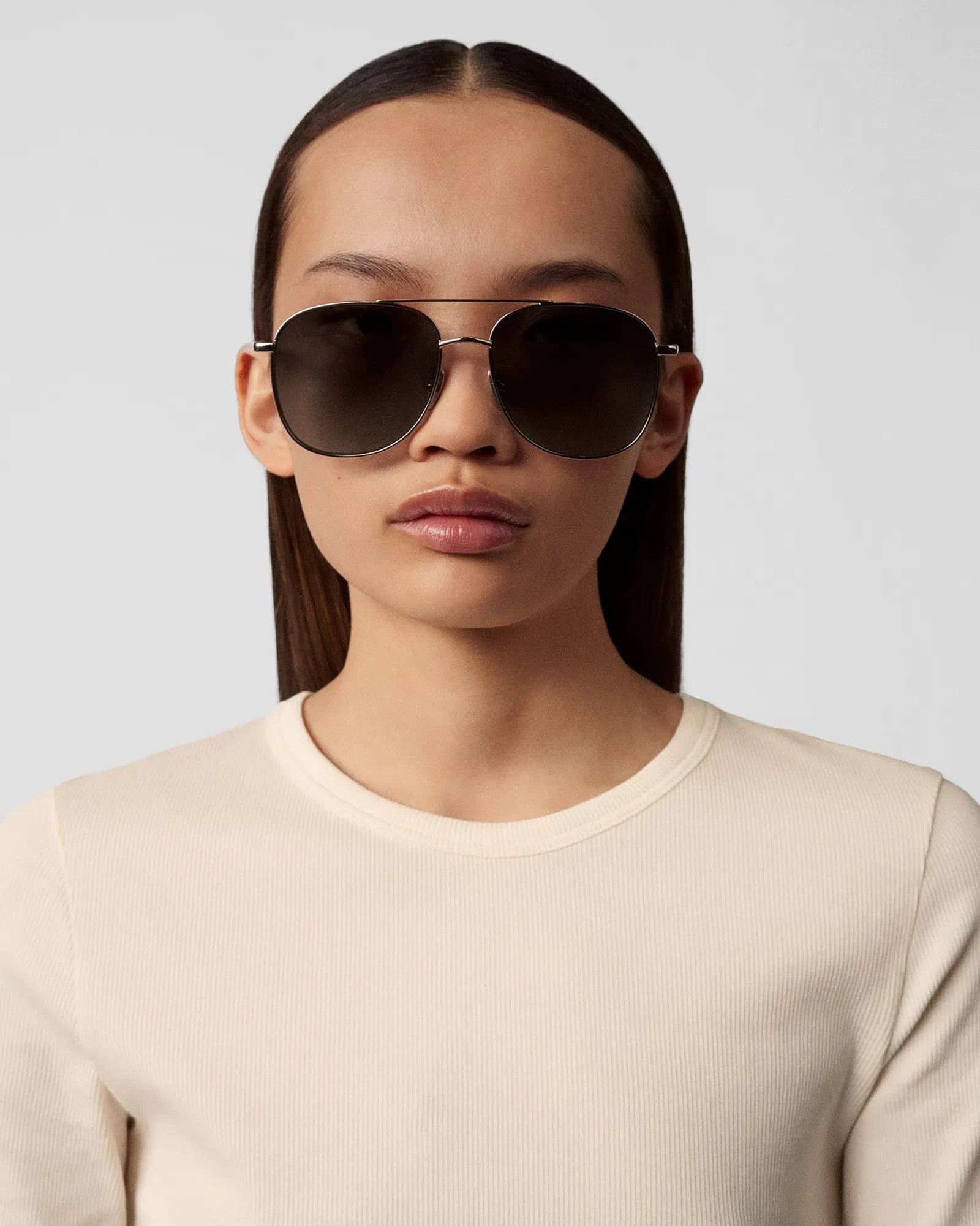 Chimi Eyewear PILOT GREY P SUNGLASSES