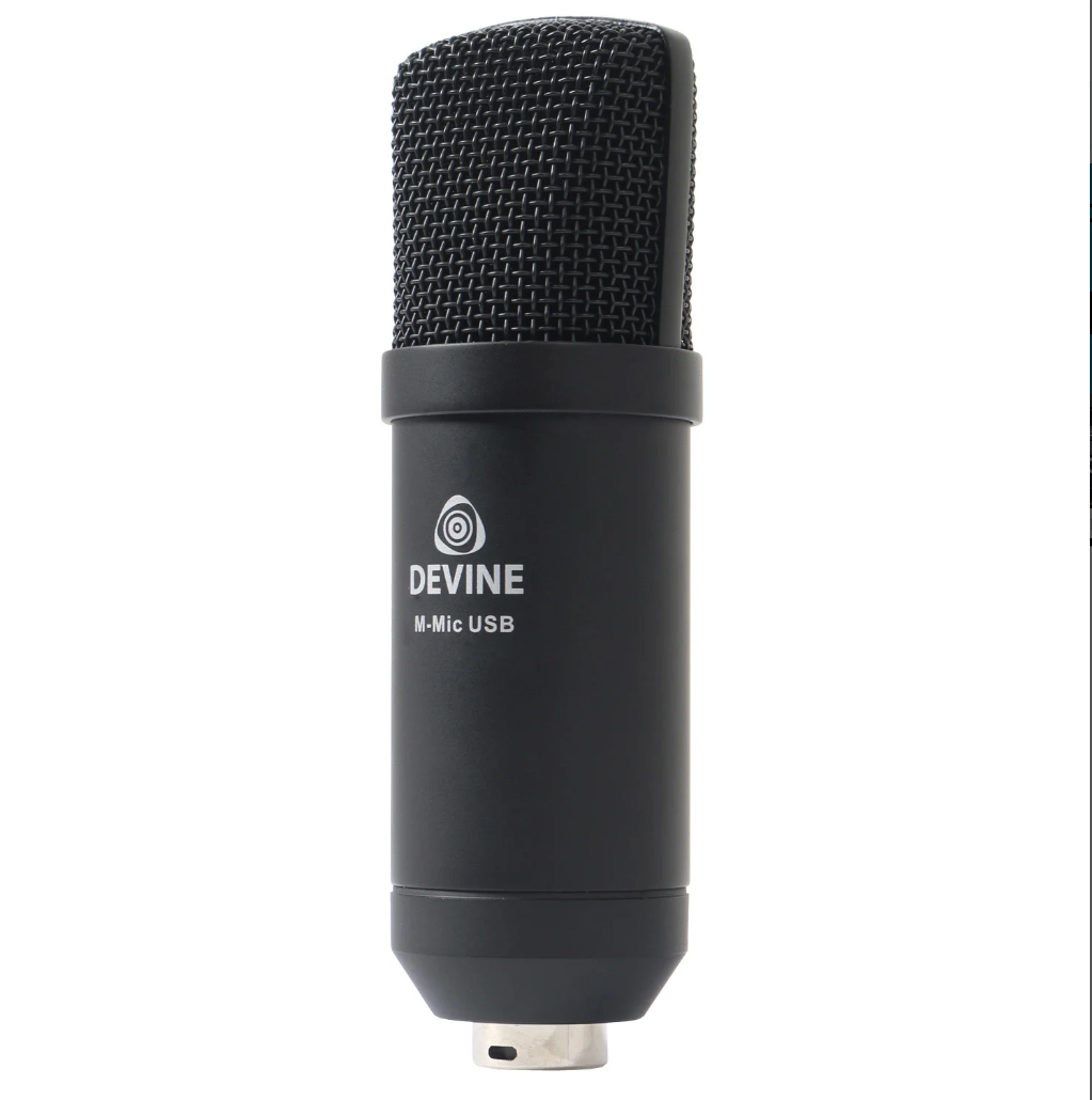 Devine M-Mic USB BK + Devine Pro 3000 hoofdtelefoon