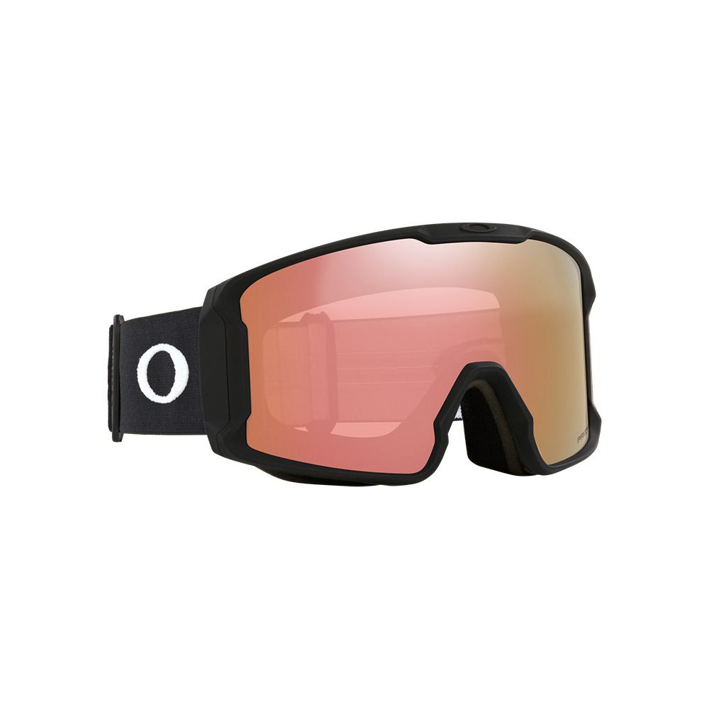 Oakley LINE MINER L - Masque de ski matte black/prizm rose gold