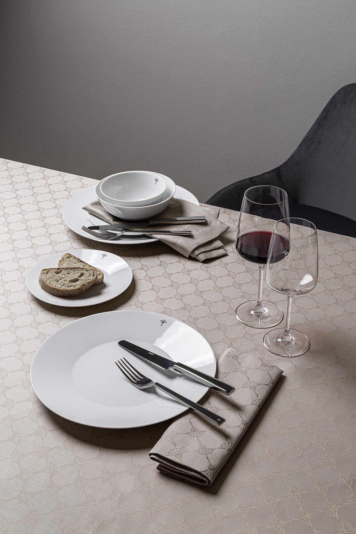 Tischdecke JOOP! CORNFLOWER ALLOVER