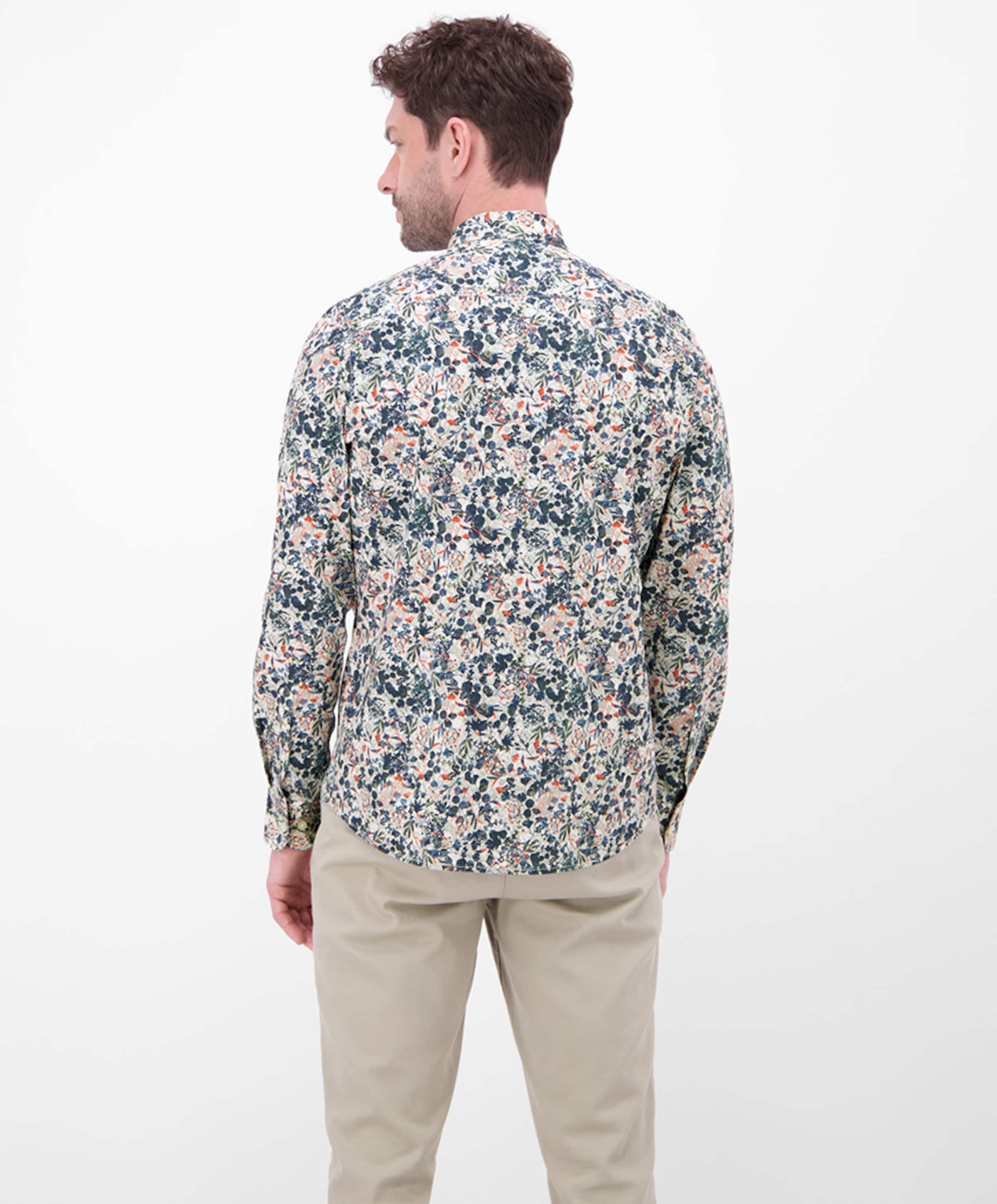 Lerros Heren overhemd lange mouw multicolor