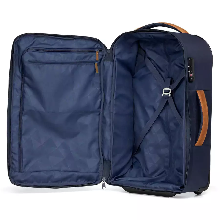 Satch Flow - 2-Rollen Kabinentrolley S 54 cm pure navy