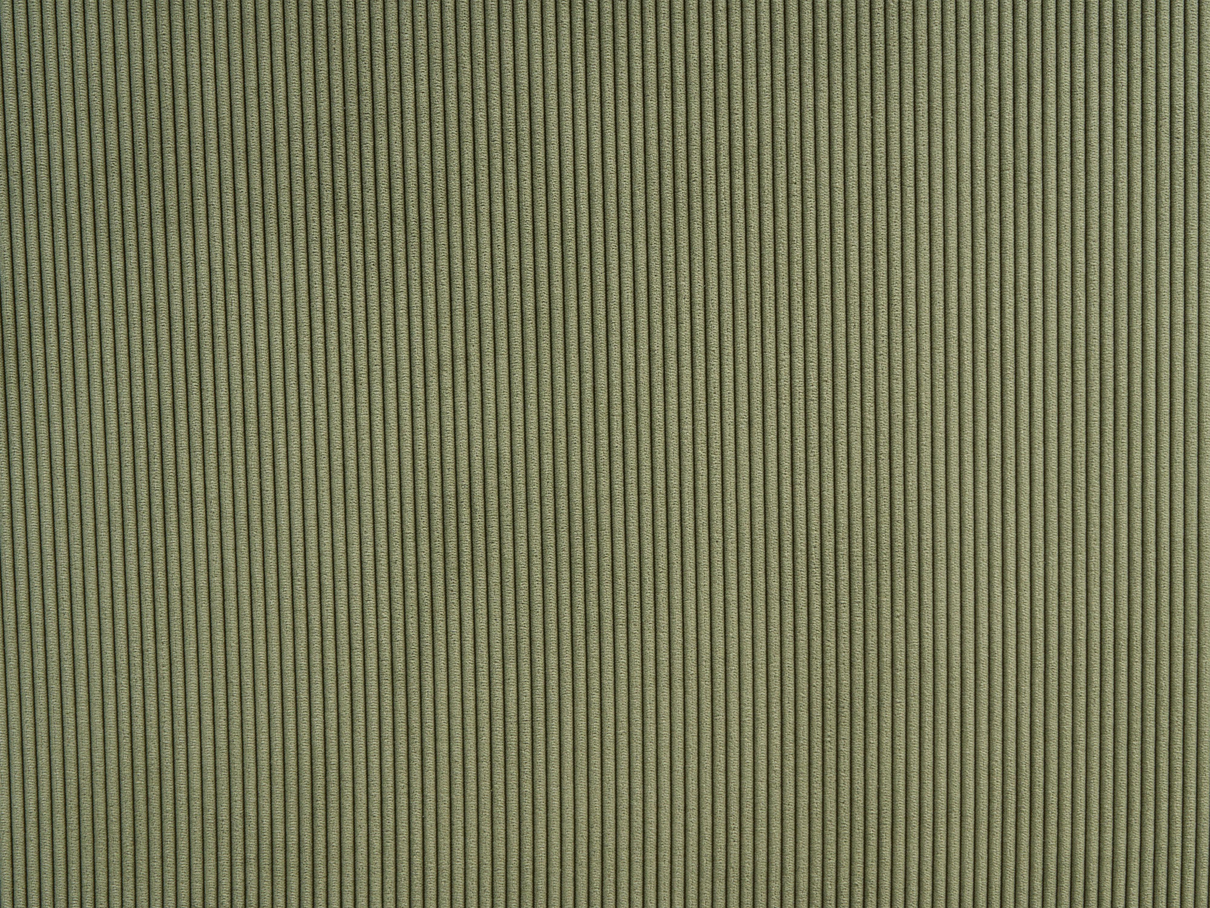 Modulaire hoekbank 3-zits ARDAL Corduroy Groen met ottomaan linkszijdig
