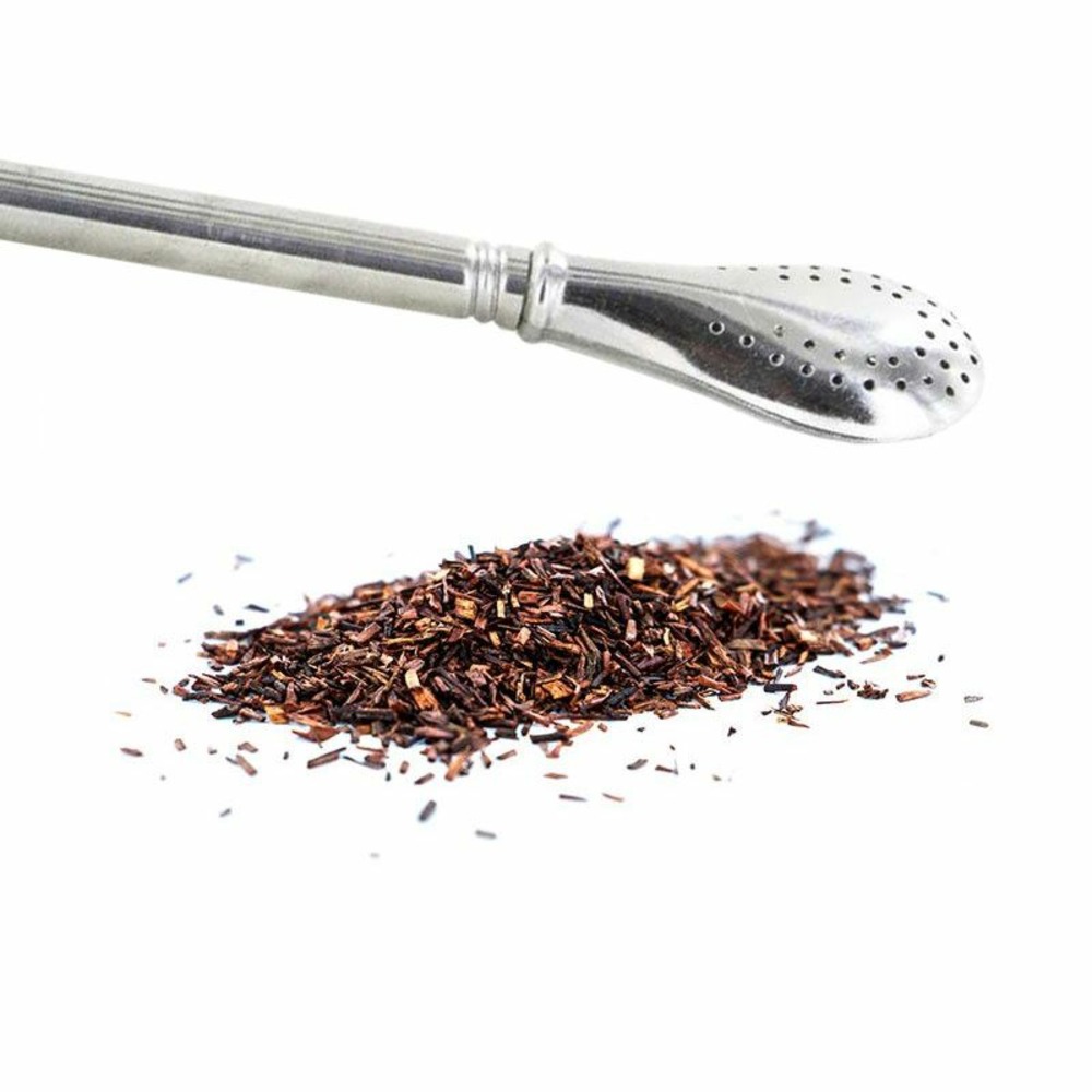 Tisane d'or bio curcuma rooibos 20 sachets + paille inox avec filtre