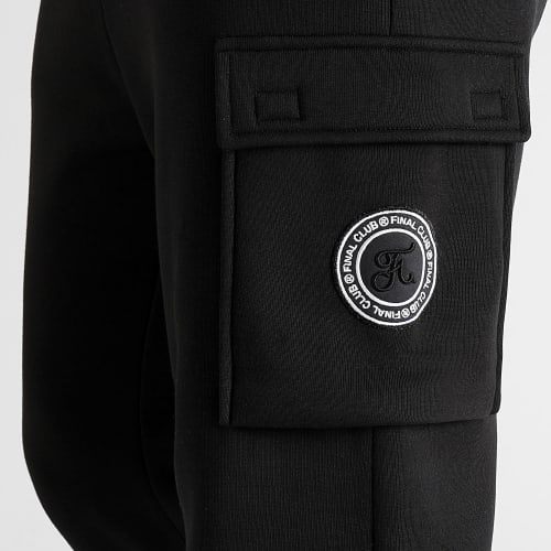 Pantalon Jogging Cargo Premium 1125 Noir