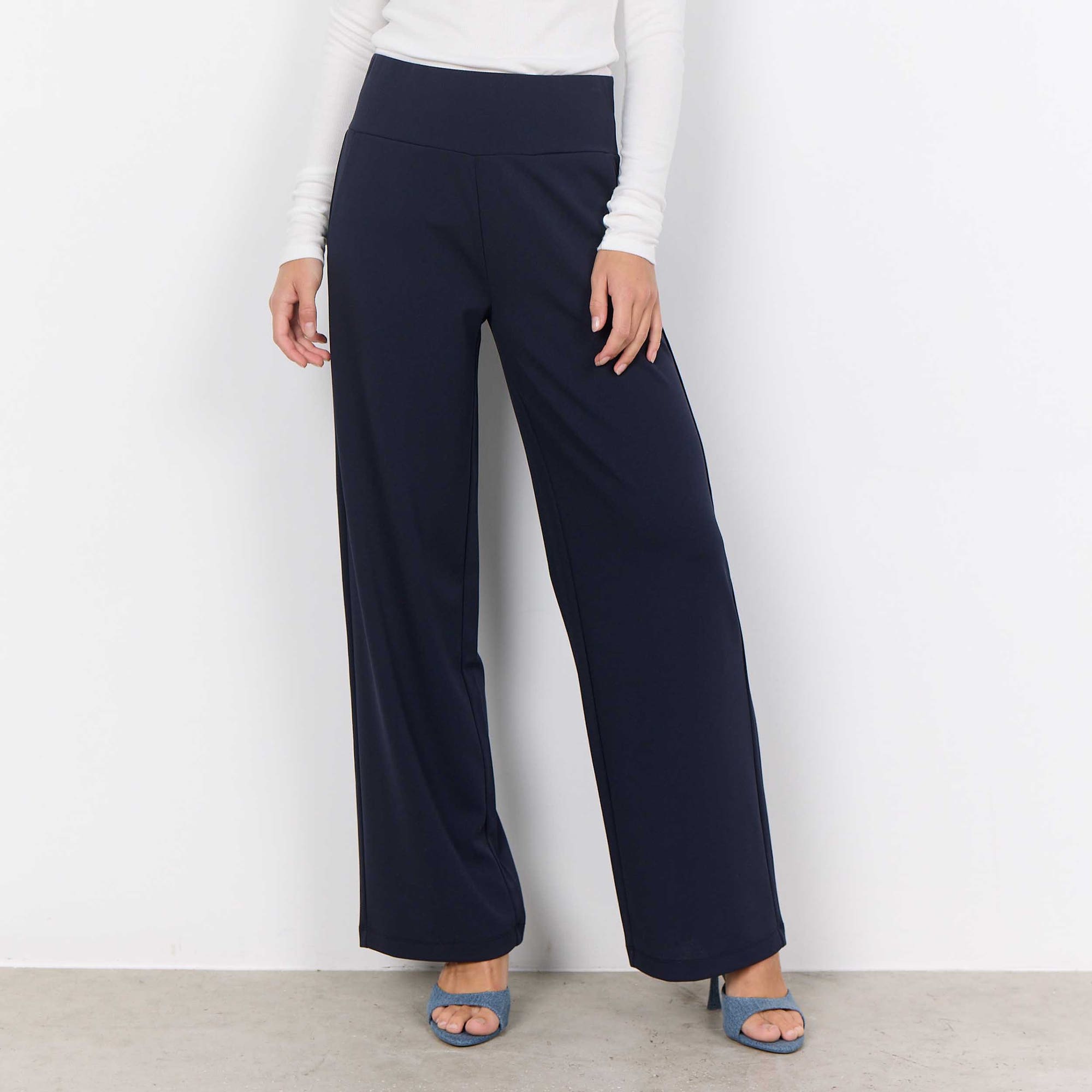 Pantalon Femme bleu marine