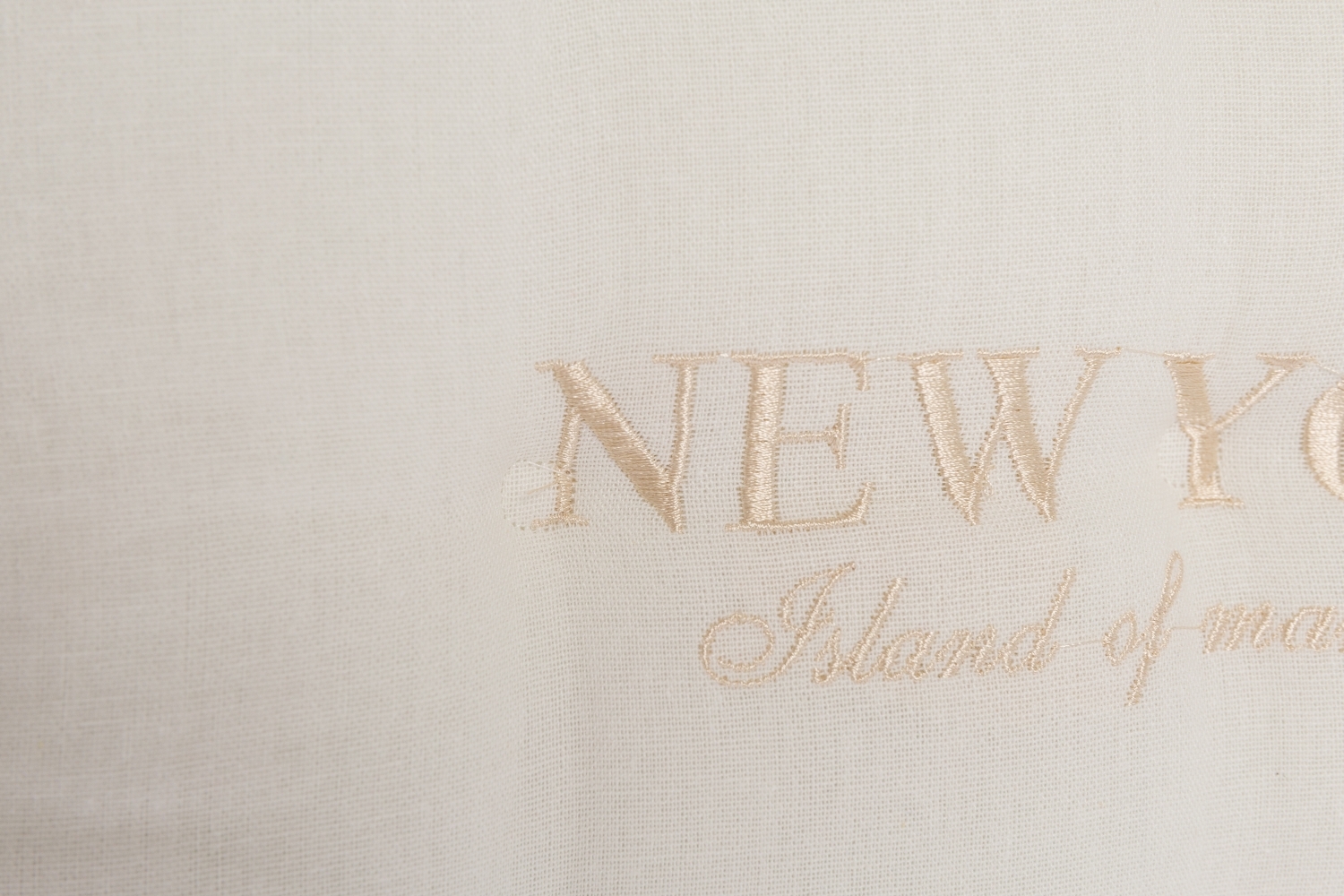 Sitzkissen NEW YORK - beige - 40x40 cm