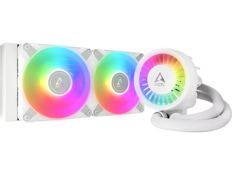 Arctic Cooling Wasserkühlung Liquid Freezer III 240 A-RGB W Multikompatibler All-in-One CPU-Wasserkühler mit A-RGB