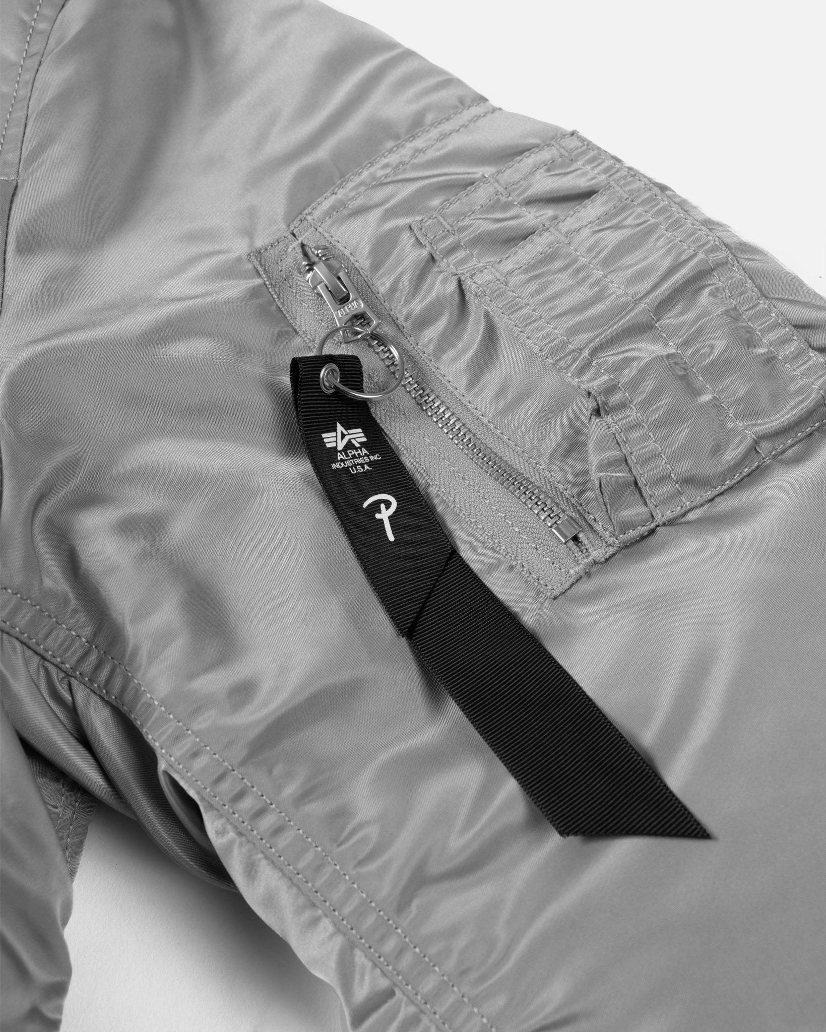Patta x Alpha Industries MA-1 Celebration Jacket (Silver/Orange)