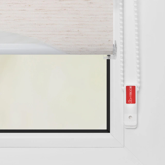 LICHTBLICK ORIGINAL Doppelrollo »Duo Rollo Klemmfix Ellipse« Lichtschutz ohne Bohren im Fixmass