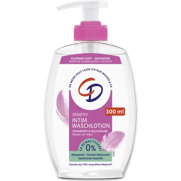 Wohlfühl Intim Waschlotion Cranberry und Milchsäure