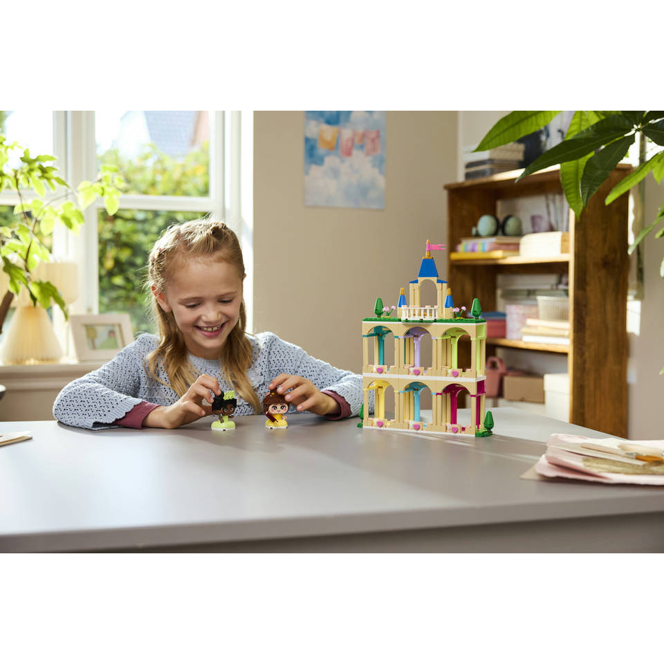 LEGO Disney Princess mini Belle en Tiana met kasteel 43291