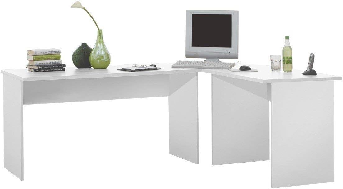 FMD Möbel, Till Winkelkombination, weiß, maße 205.0 x 76.0 x 155.0 cm (BHT)