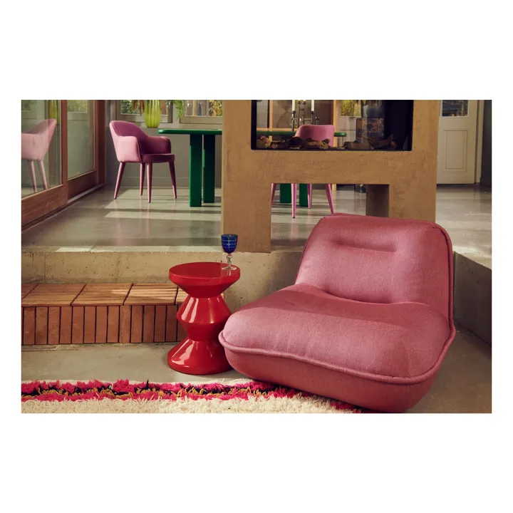 Pols Potten Tabouret Zig Zag | Rouille