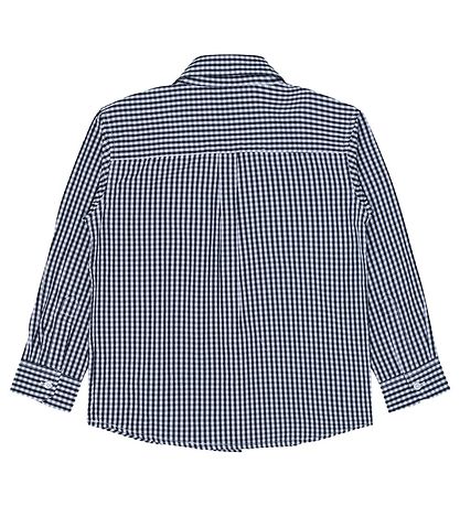 Hust and Claire Hemd - Pure - Navy- Weiß