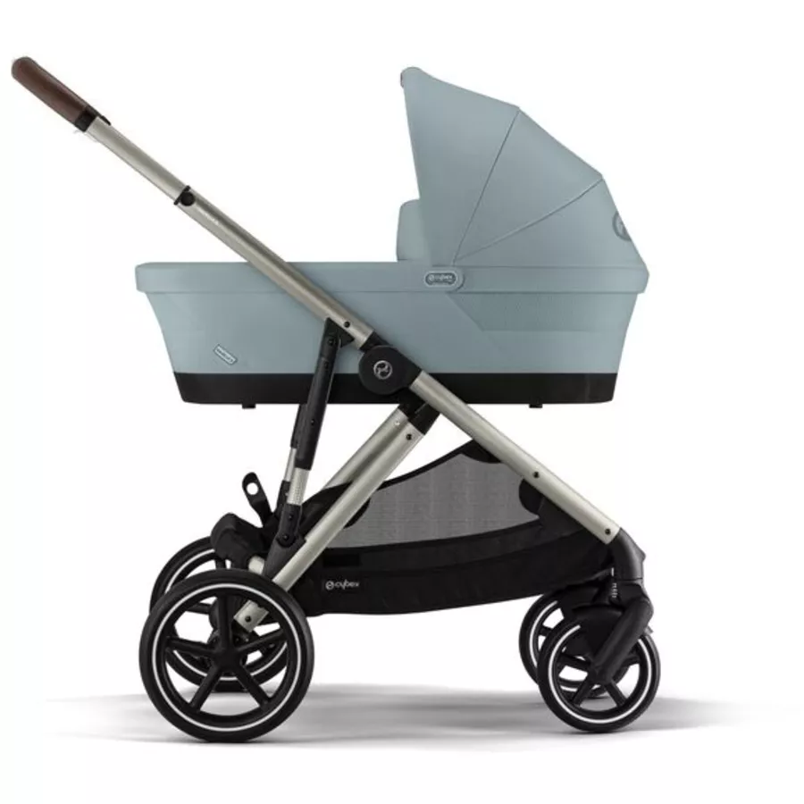 cybex GOLD Kombikinderwagen Gazelle S Silver Sky Blue