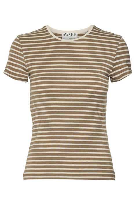 Vero Moda camel dames t-shirt