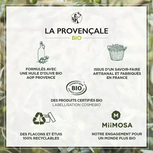 La Provençale Radieuse 48h Creme Hidratante Orgânico 50ml