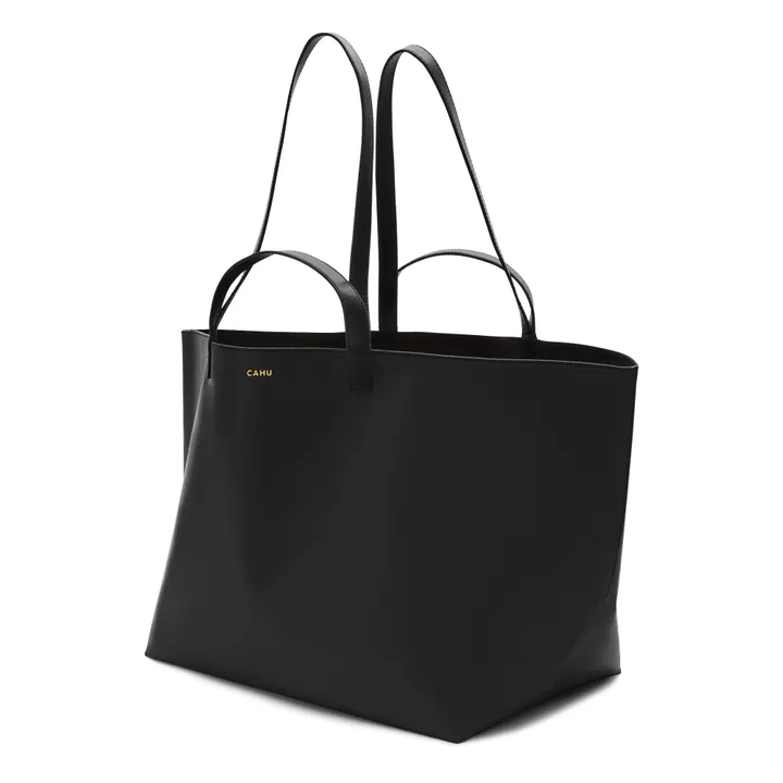 Cahu Cabas Zippé Le Pratique Medium | Noir