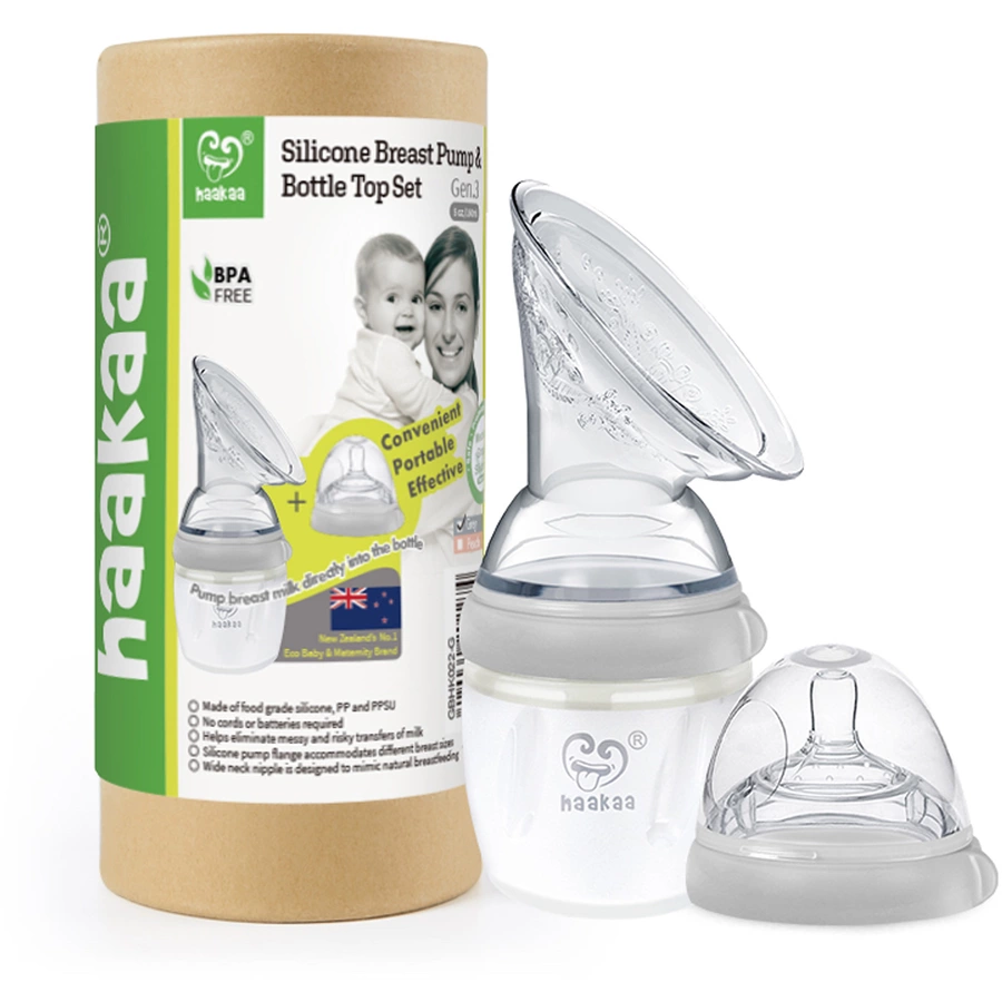haakaa® Milchpumpe, Generation 3 inkl. Top Set 160ml