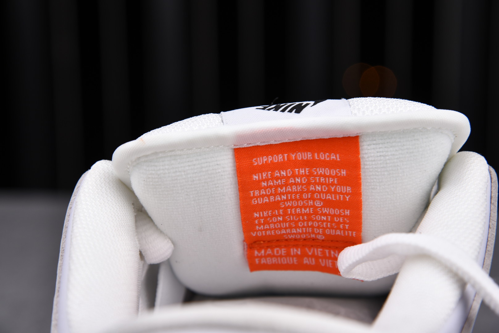 Nike SB Dunk Low Orange Label White Black