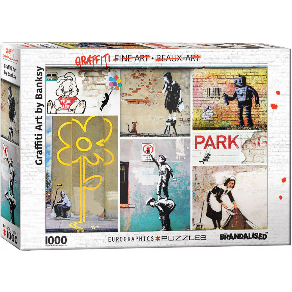 Puzzle - Banksy - Collage - 1000 Pièces