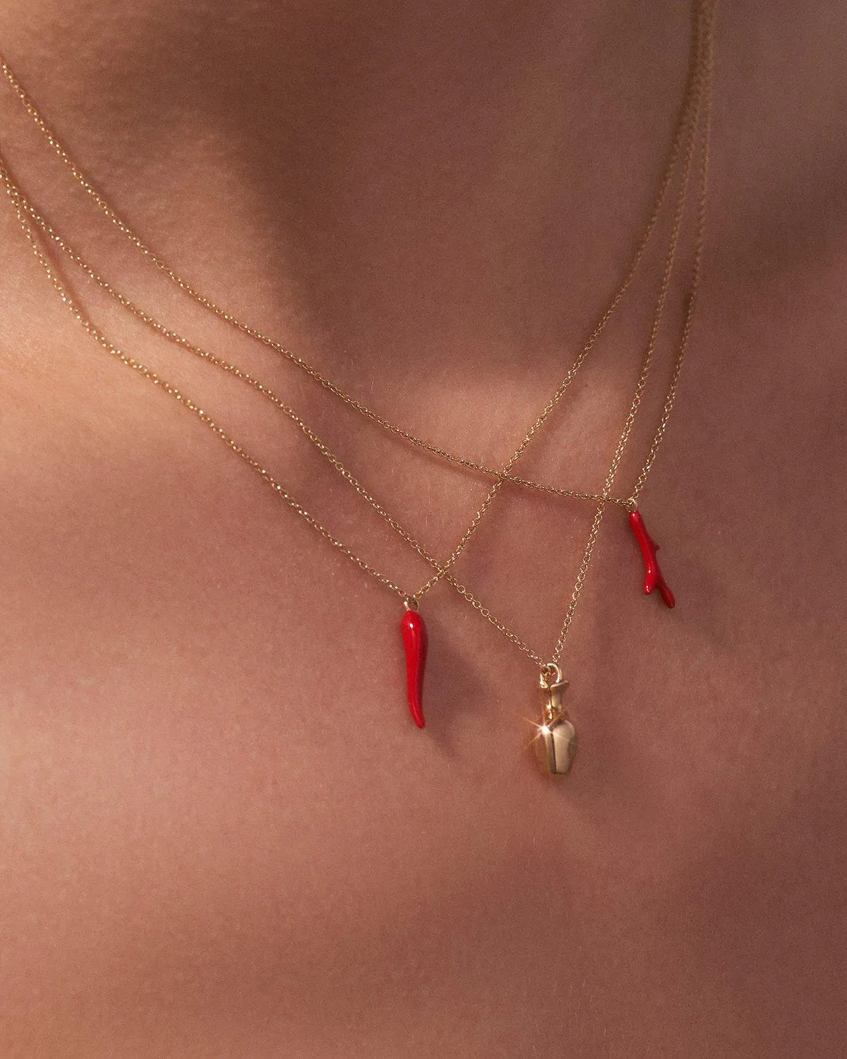 Collier en or Vase XS Pamela Love