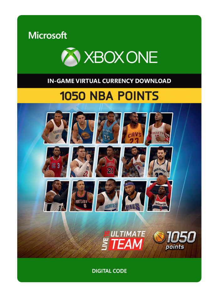 EA Sports™ NBA Live 16 - 1050 NBA Points- Xbox One