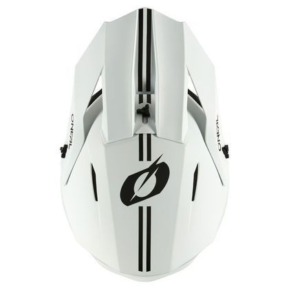Casque cross O'Neal 1SRS - SOLID 2025 - Blanc