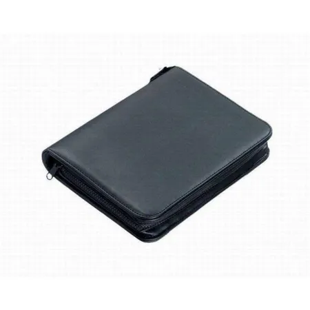 Alassio Ringbuchmappe Luino, DIN A5, Fine-Touch, schwarz