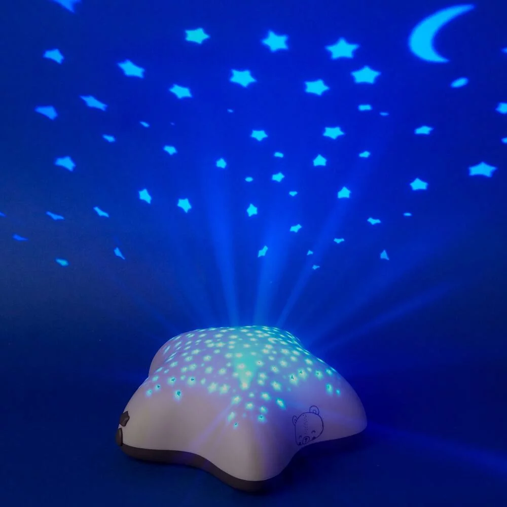 PROJECTEUR MUSICAL D'ETOILES BLEU TIMOLEO