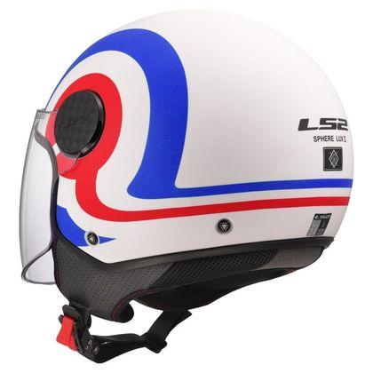 Casque LS2 OF558 - SPHERE LUX II - URBY - Blanc / Bleu
