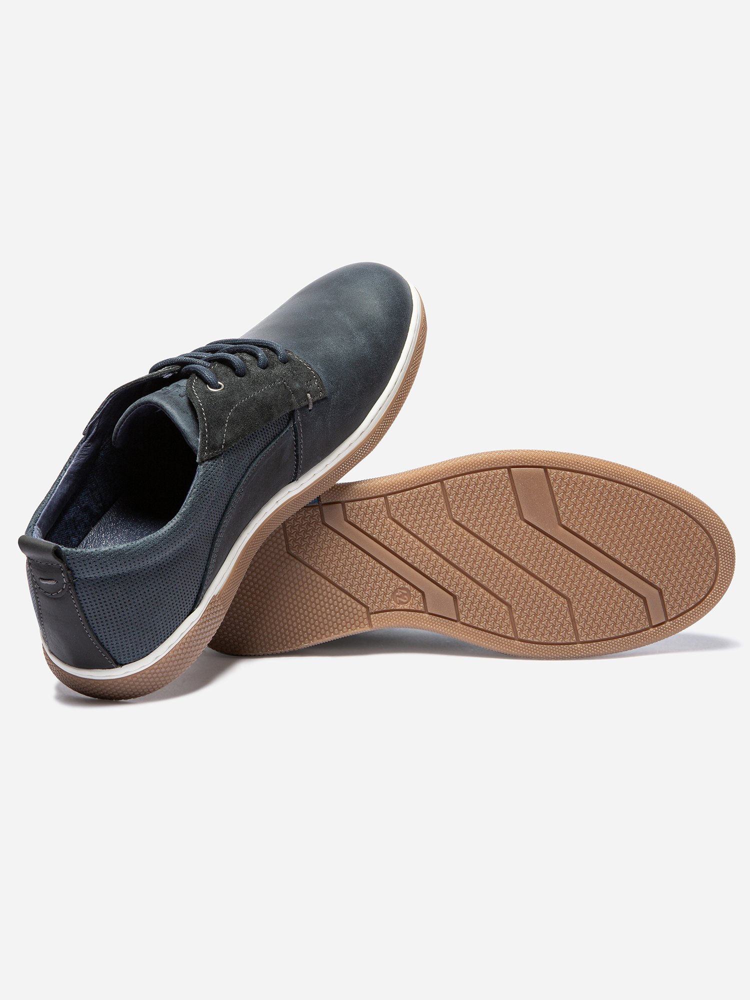 Derbies Homme Cuir Marine